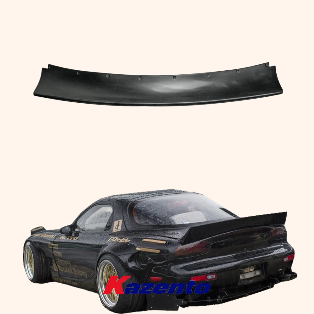 

Car Body Kit FRP Unpainted Rear Spoiler for Mazda RX7 RX-7 FD3S RB Style Fiberglass Rear Trunk Boot Spoiler Ducktail
