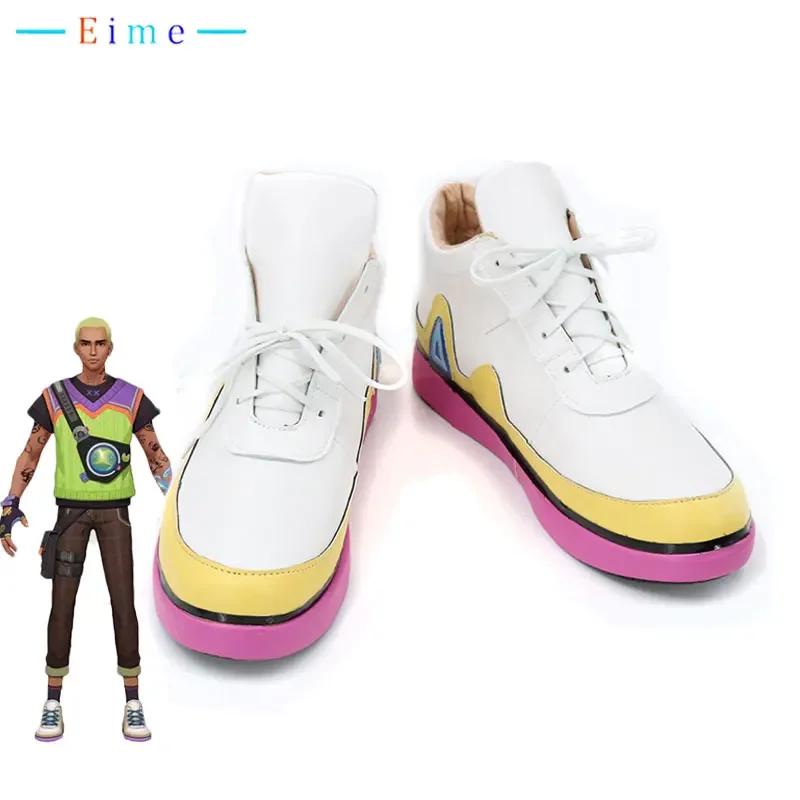 

Gekko Cosplay Shoes Game VALORANT Cosplay Boots Halloween Carnival Props PU Shoes Custom Made