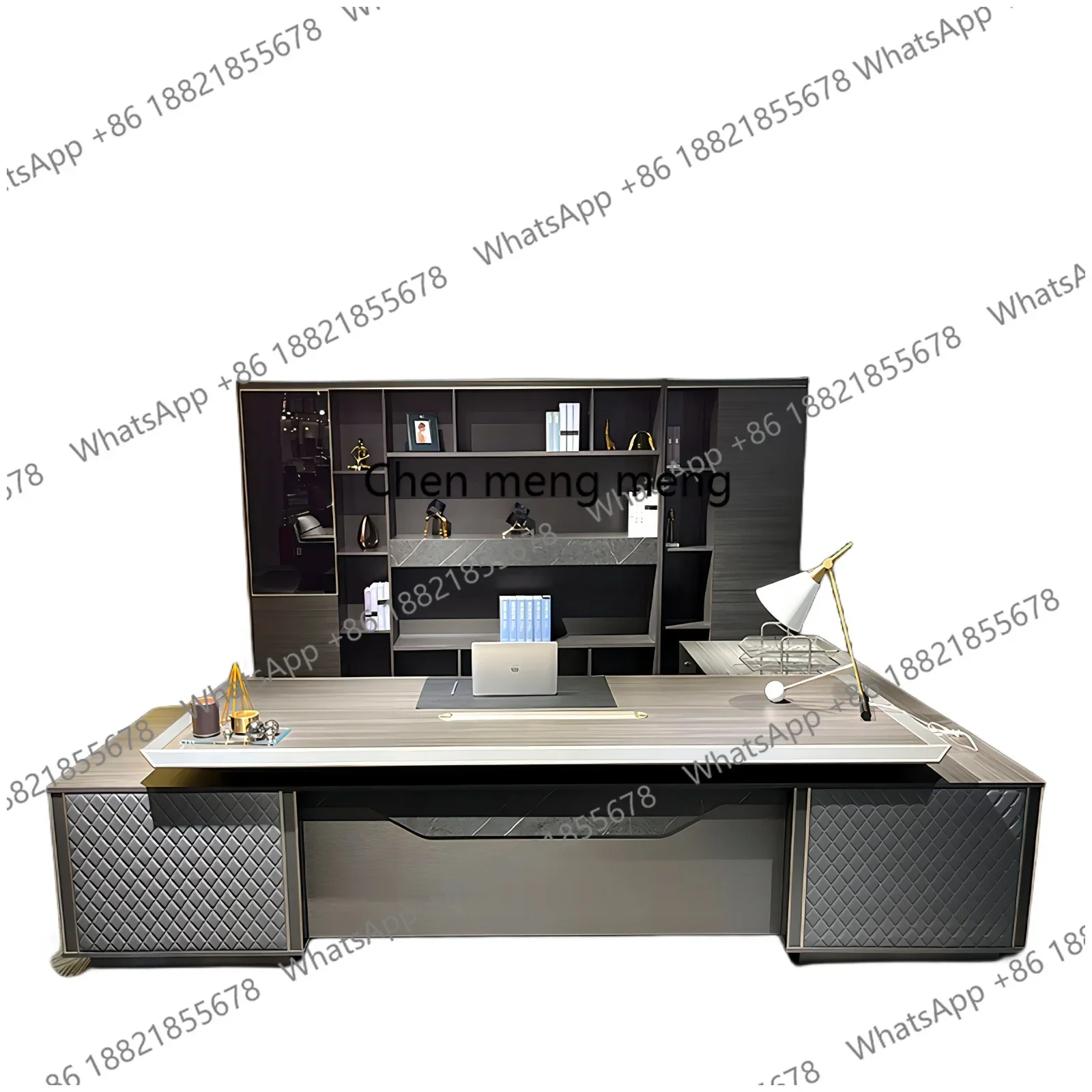 

new model to the store boss simple modern president table office furniture light luxury manager large class desk tableEz