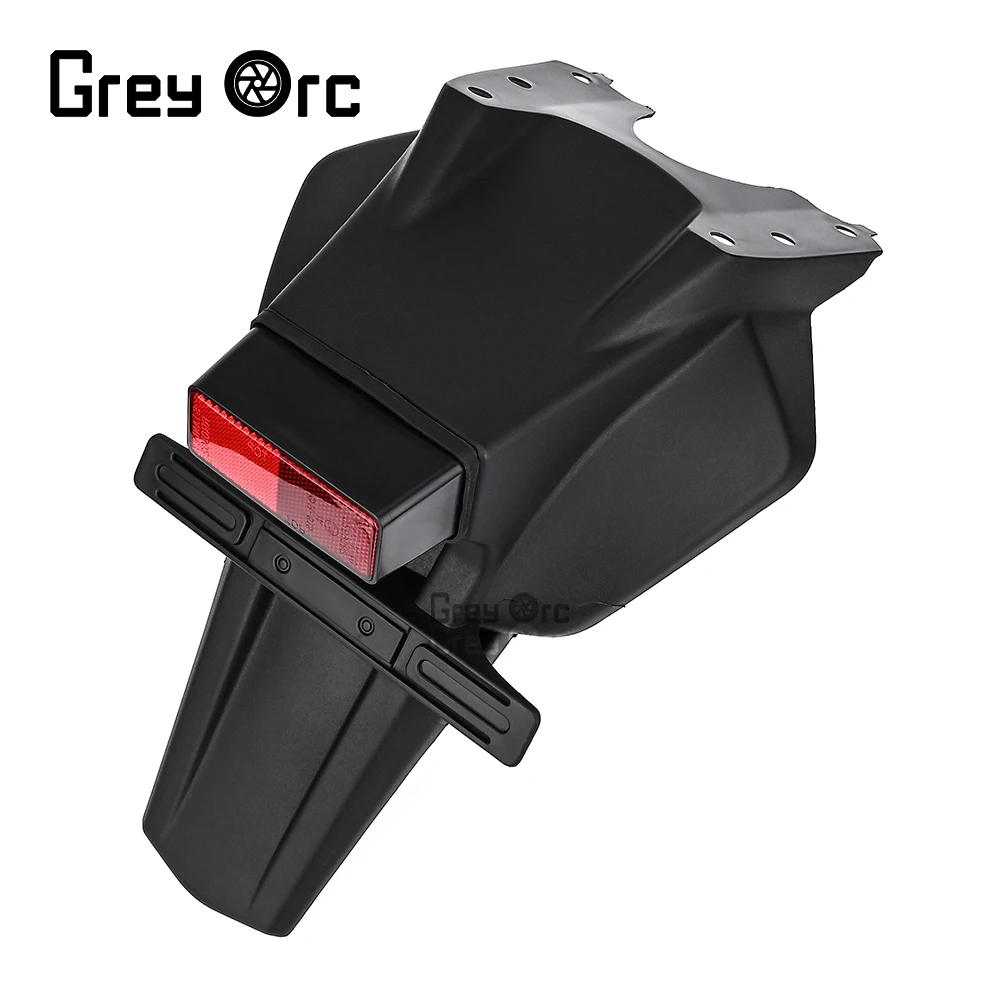 

Rear Fender Mudguard Cover License Registration Plate Taillight Bracket for Suzuki GSX R 600 750 2006 2007 K6 Moto Accessories