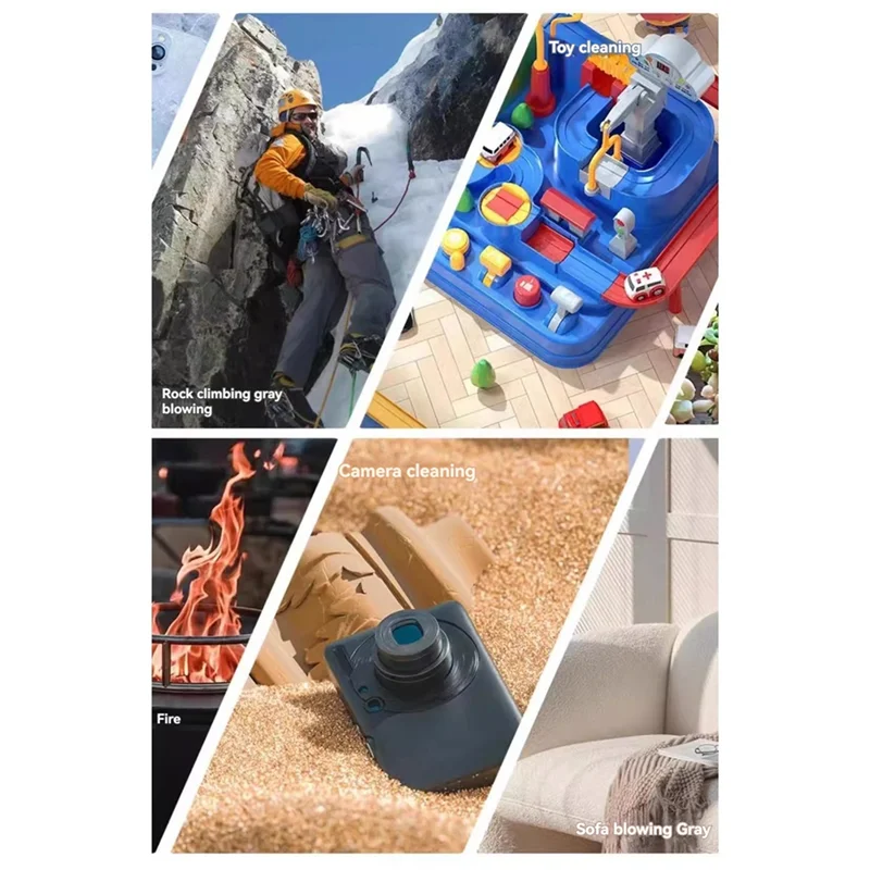 

Мини-турбоструйный вентилятор, портативный ручной пылесос, 4 уровня, регулируемый для клавиатуры и чистки автомобиля, волосы Dry-N33R