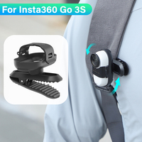 Backpack Clip Holder For Insta360 GO 3S/GO3 Anti-shake 360 Rotation Clip Mount For Insta360 GO 3S Sports Camera Accessories