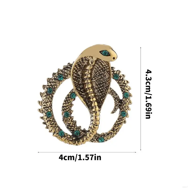 D0LC Rhinestones broches elegantes joyas esmalte para chicas accesorios