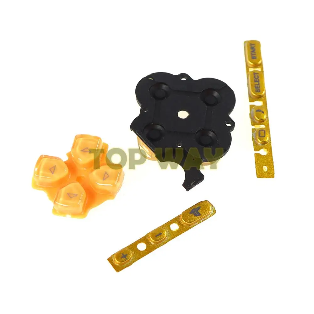 1 مجموعة يسار يمين أزرار مجموعة استبدال لسوني PSP 3000 المنزل بدء D سادة حجم أزرار ل PSP3000 لعبة وحدة