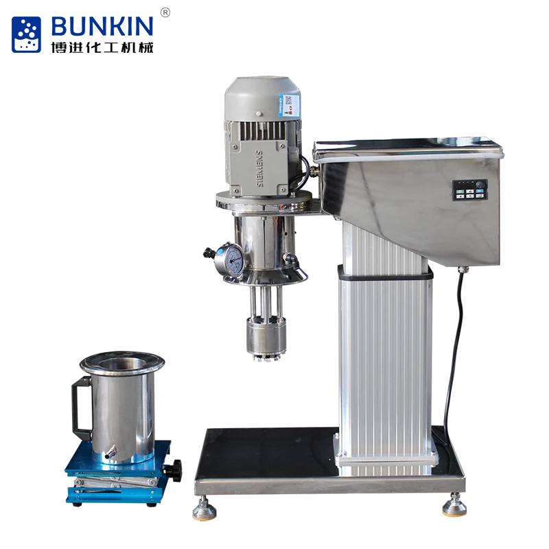 Low Noise Laboratory Double Jacket Basket Mill Customizable Vacuum sealed Immersion Basket Mill on Hot Sale