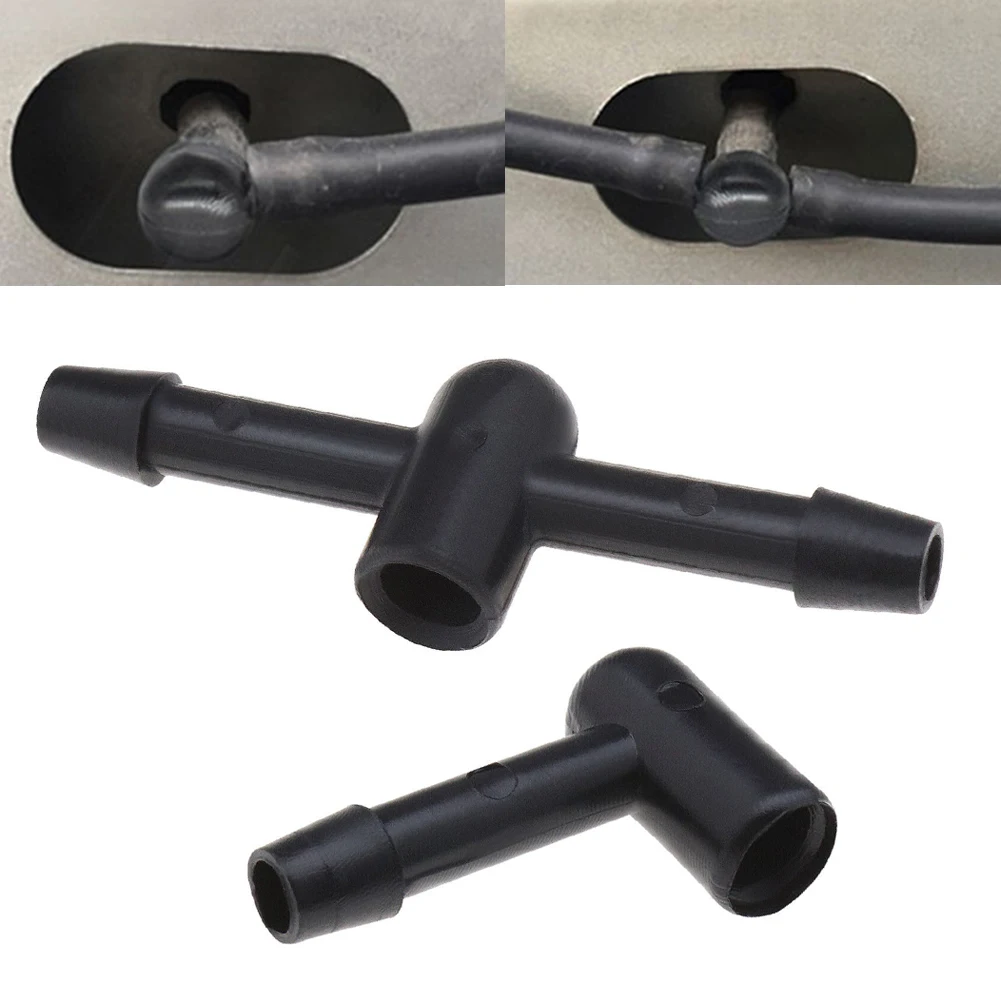 2 Pcs Windscreen Washer Connector Hose Jet Nozzle Hose Kit Connector For Ford For Foucs For Mondeo For C-Max