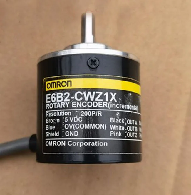 

E6B2CWZ1X Rotary Encoder E6B2-CWZ1X 5000 3600 3000 2500 2000 1800 1024 1000 600 500 400 360 200 100 60 40 30 20 10P/R 5v