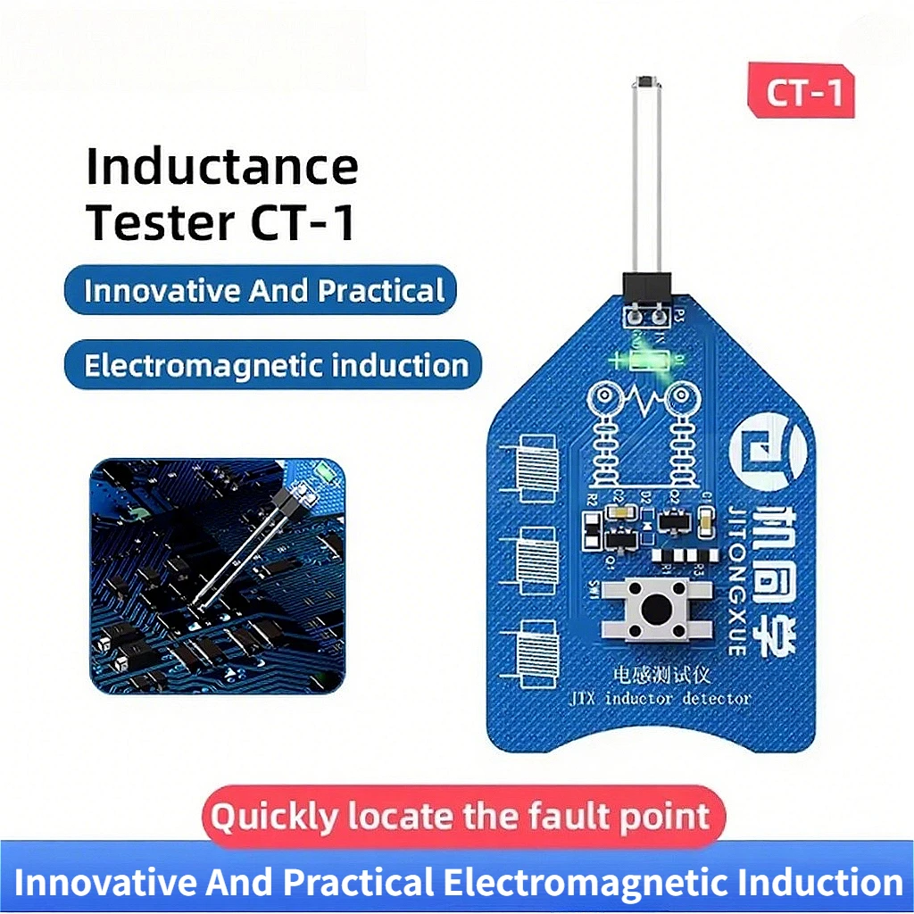 CT-1 Coil Tester, Quick Electromagnetic Induction Check for Repairing Laptop and Cellphone Motherboards