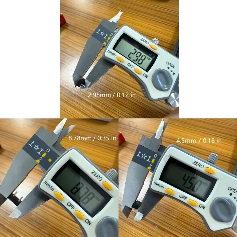 96BA Feel Tuning Maus Mikroschalter Ersatz 2 Pin Blauer Einsatz 4er Pack für Imperator Naga 3300 3600 Tastenreparatur – Detail 6