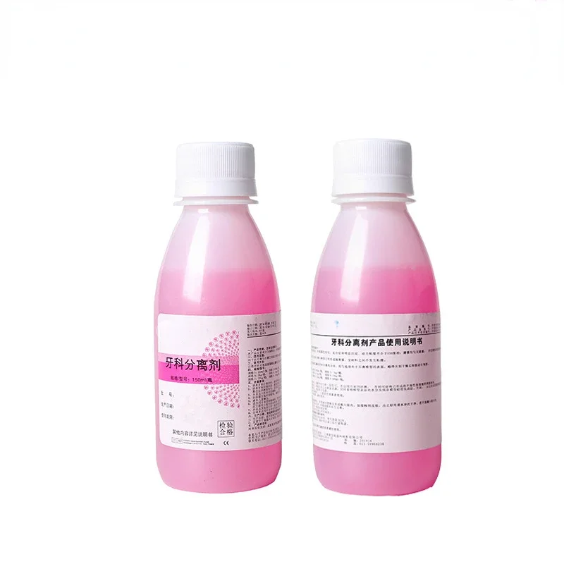 

3 Bottles Of 150ml Oral Dental Mold Separation Liquid Toothpaste Separation Liquid Dental Consumables Separation Liquid