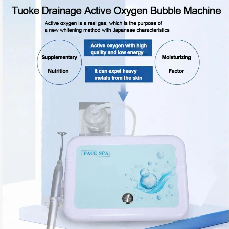 New Magic Oxygen Bubble Beauty Instrument Cleansing Facial Mites Skin Whitening Rejuvenation Management Salon Home Use Device