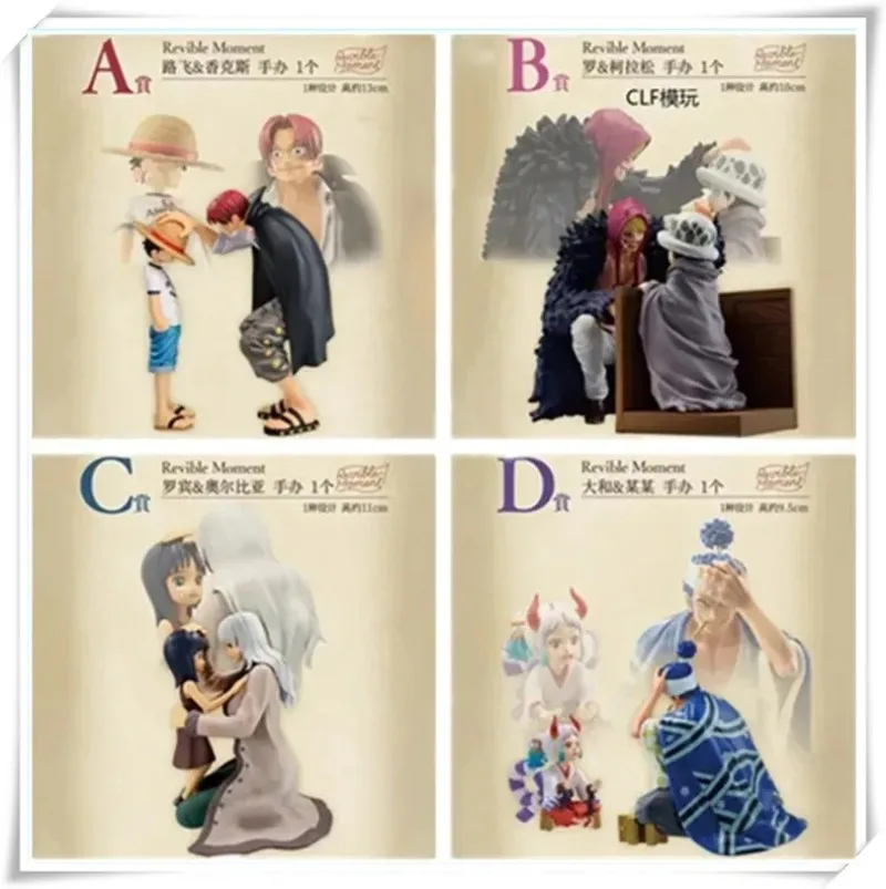

Bandai-action figure Original by Ichiban kuji, One Piece, Luffy, Shanks, Law, hearts, Yamato, Robin