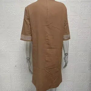 9 Main sales linen dress - №7