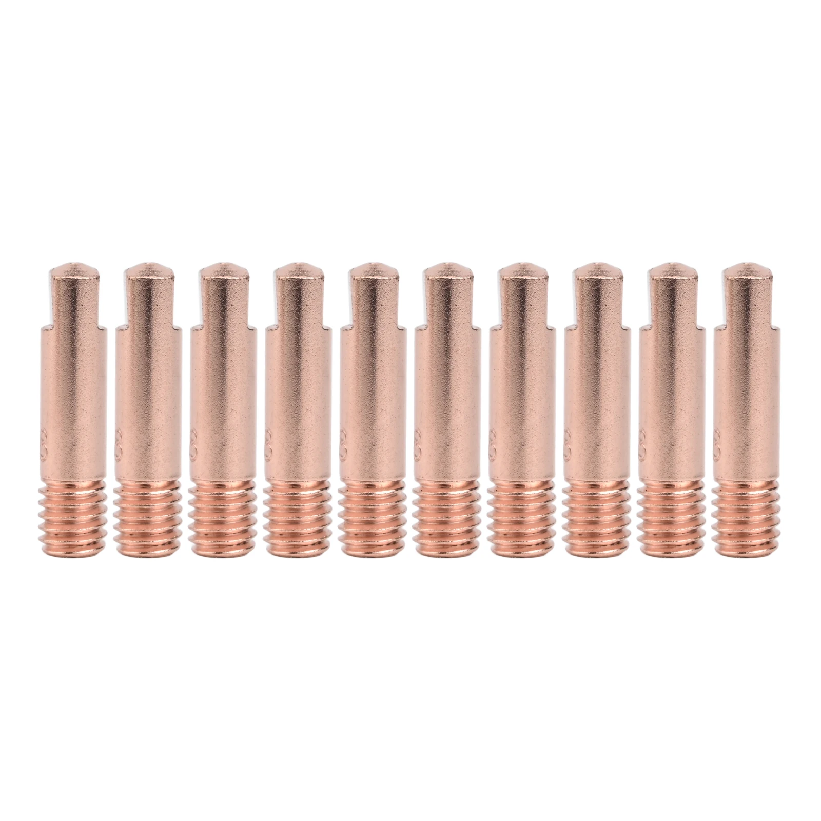 

Copper Welding Tips Flux Core Gasless Nozzle Easy Installation Components For 15AK Welding Torches 15AK Welding Accessory Kit