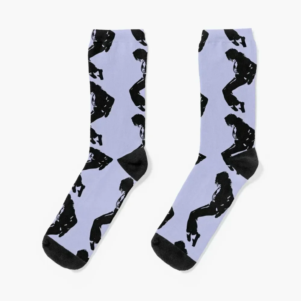

MJ Moonwalk chibi Socks snow custom sports new in's warm winter Men Socks Women's