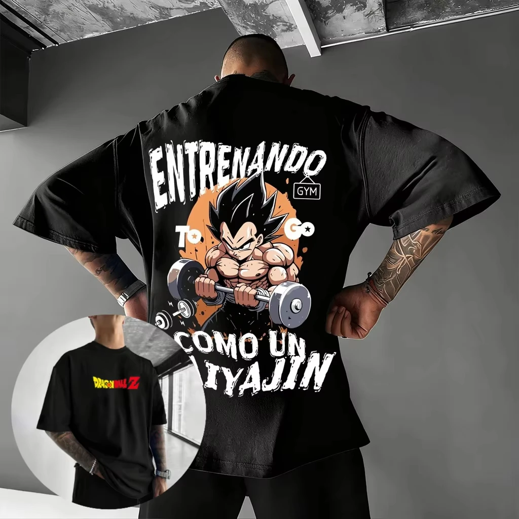 

Latest Trend: "Dragon Ball Z" Goku Anime Print T-Shirt - Men's and Women's Fitness and Sports Short-Sleeved Print T-Shirt