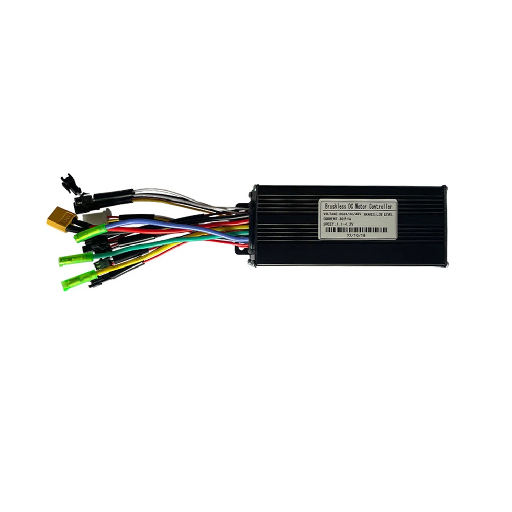 JN 24/36/48V E-Bike E-Scooter Sine Wave 30A 750/1000W SM Three Mode Brushless Controller For UART No.2 Protocol Controller