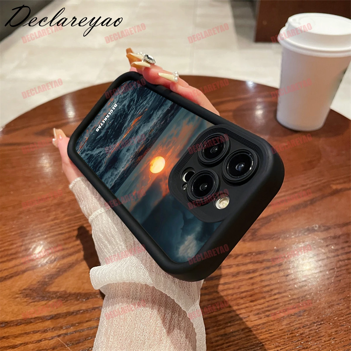 Declareyao fosco luz fina tpu macio coque para oppo a11s a33 2020 a53s a54 a55 a58 a72 a73 a53 a71 f19 a32 caso capa à prova de choque