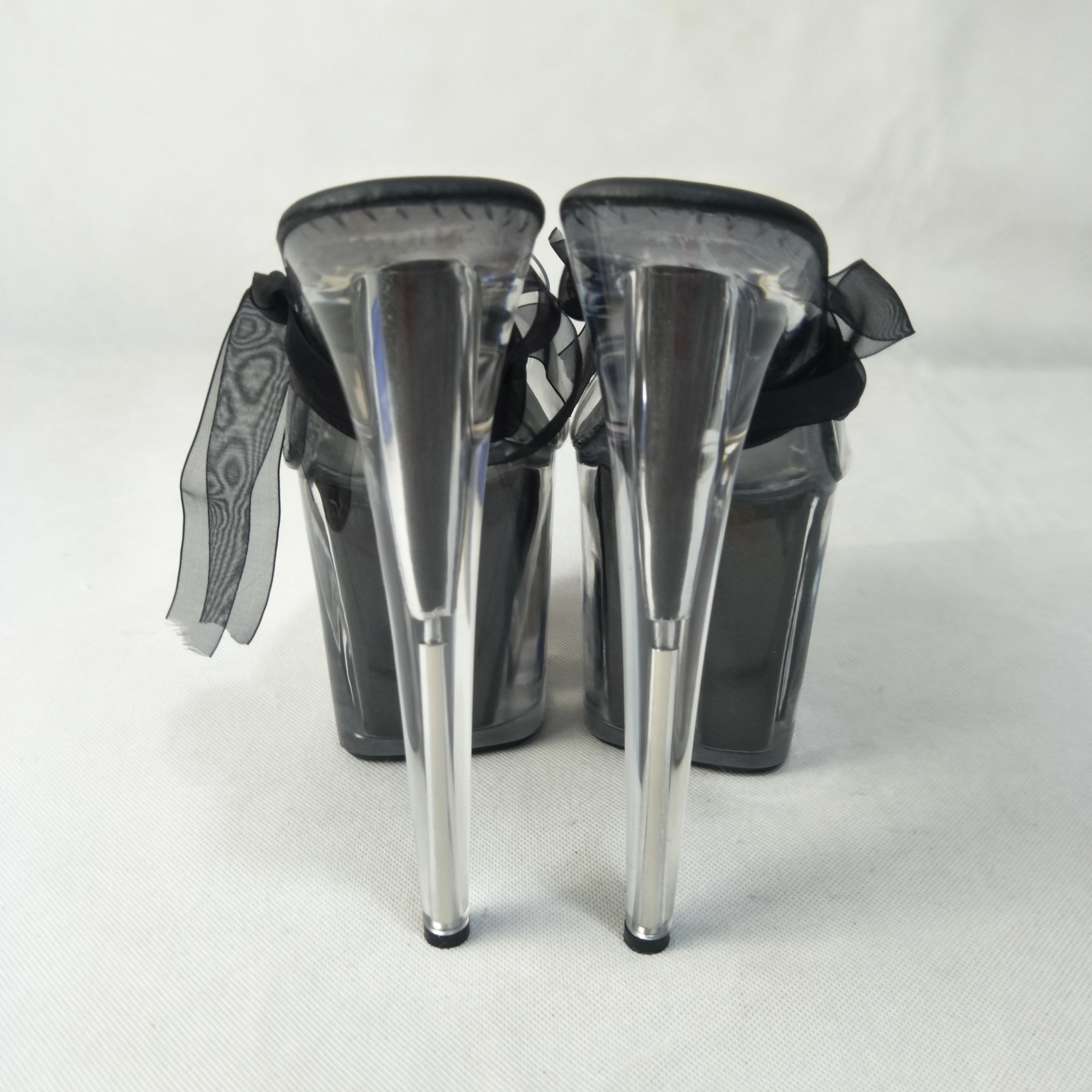 20 cm sexy stiletto heels, sat - đánh giá và giá Clear Strap Heel