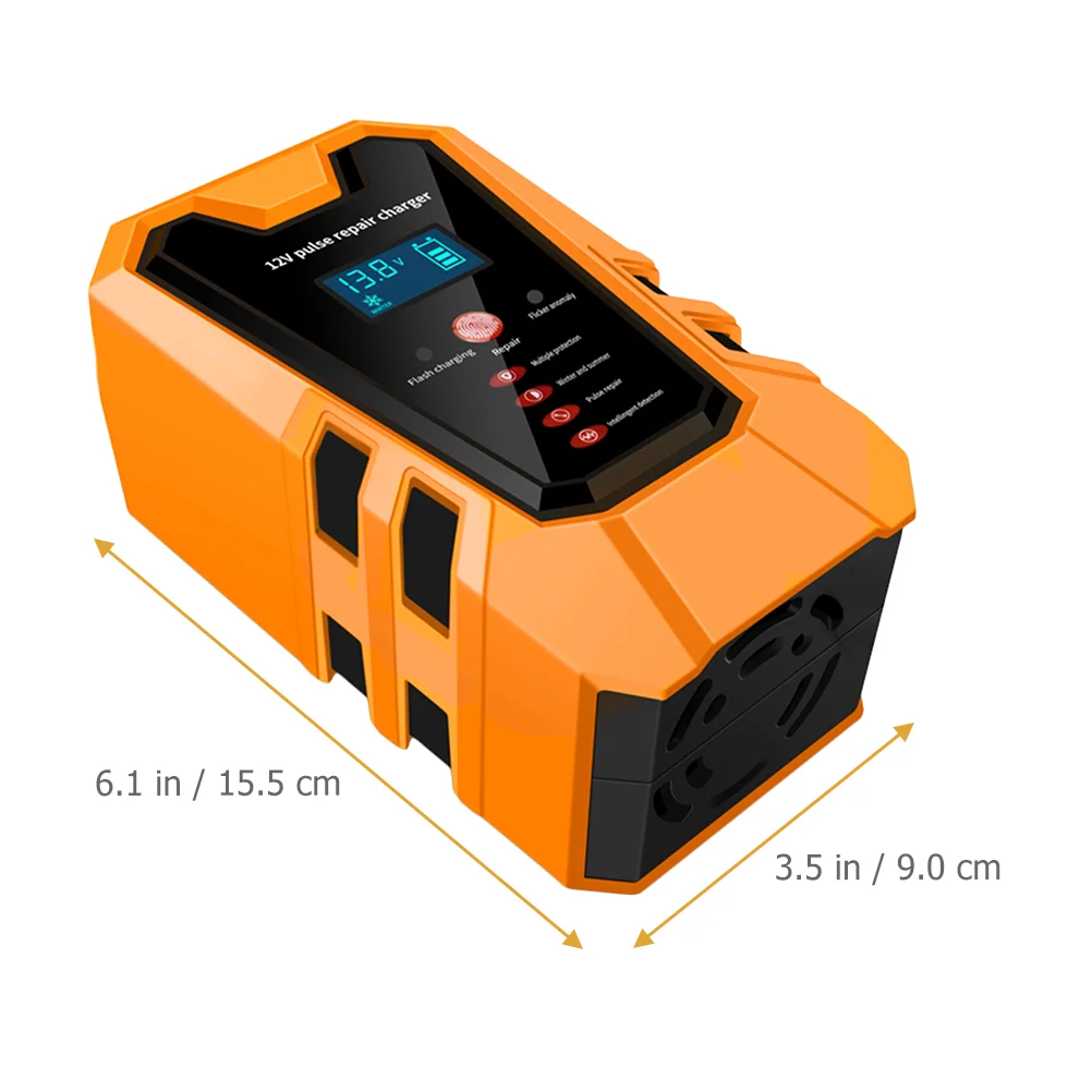 Auto Car Charging Desulfator Repair Orange Automotive Batteries