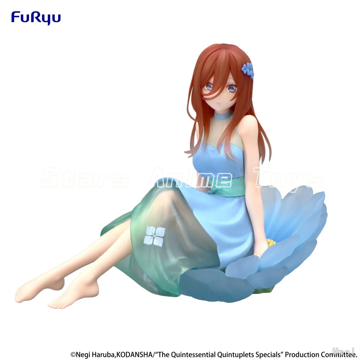 فوريو بلو مي الأصلي! مجموعة نماذج الرسوم المتحركة المصنوعة يدويًا من Quintuplets Nakano Miku #2
