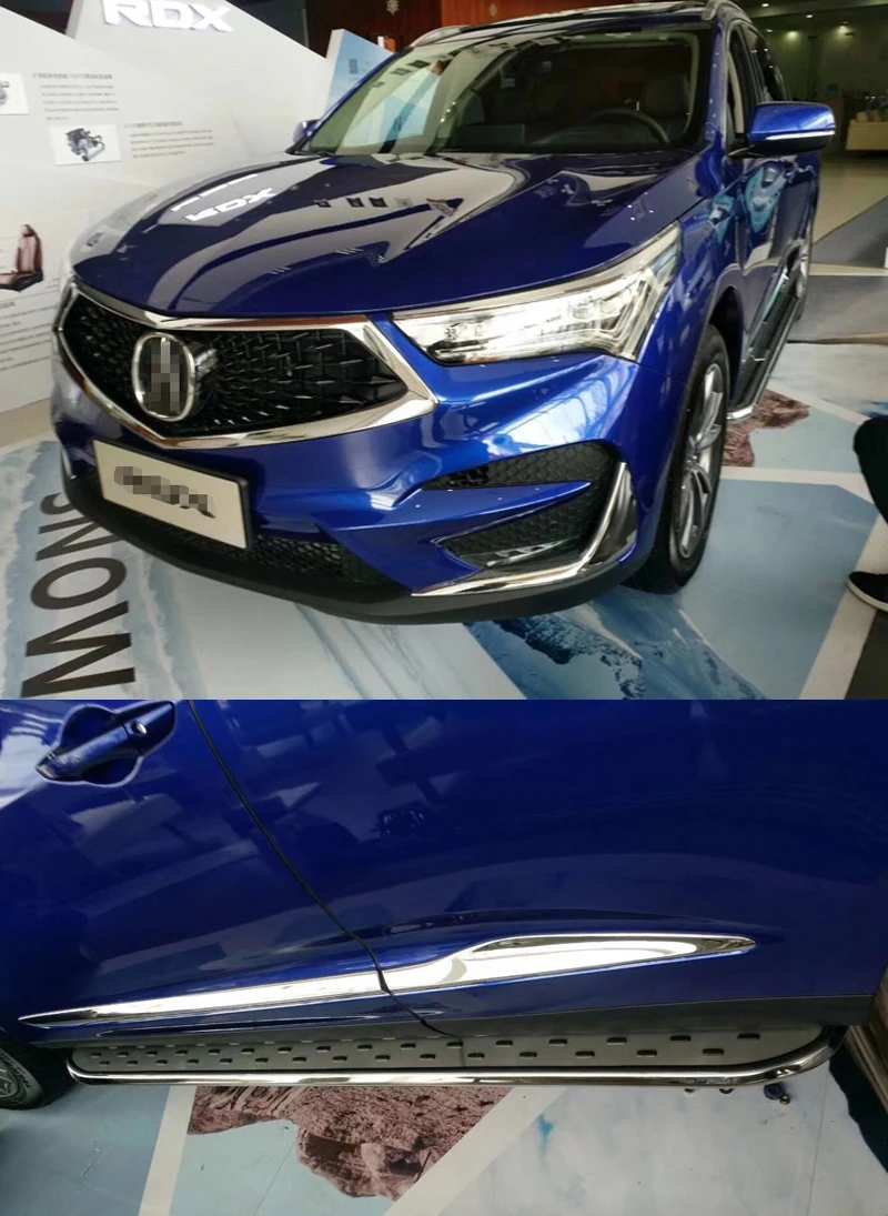 Hot side step bar running board for ACURA RDX 2019 2020 2021 2022 2023 2024,Thicken aluminum,stand 300 KG,high quality guarantee