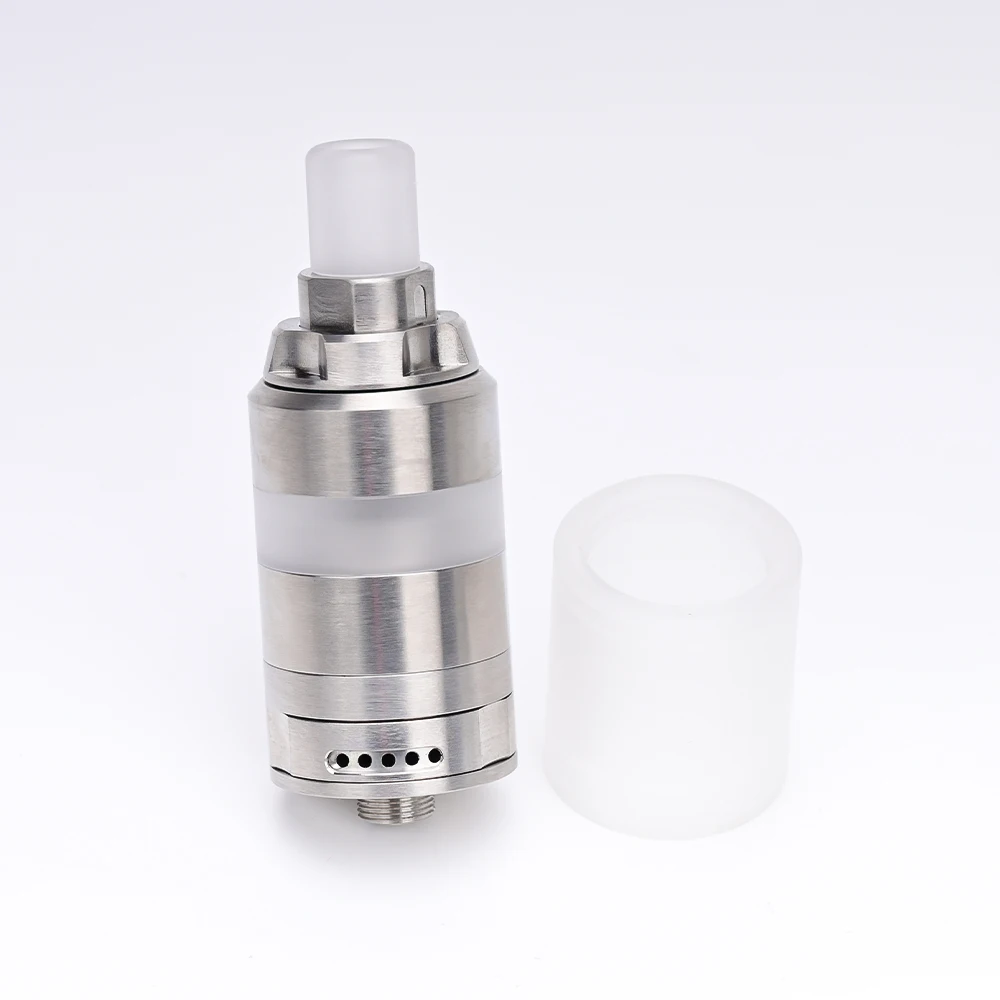 

Wolfcoolvape KA V8 RTA MTL Tank Kit - 22mm, 2ml Capacity, Single Coil, Rebuildable Atomizer in 316SS Material