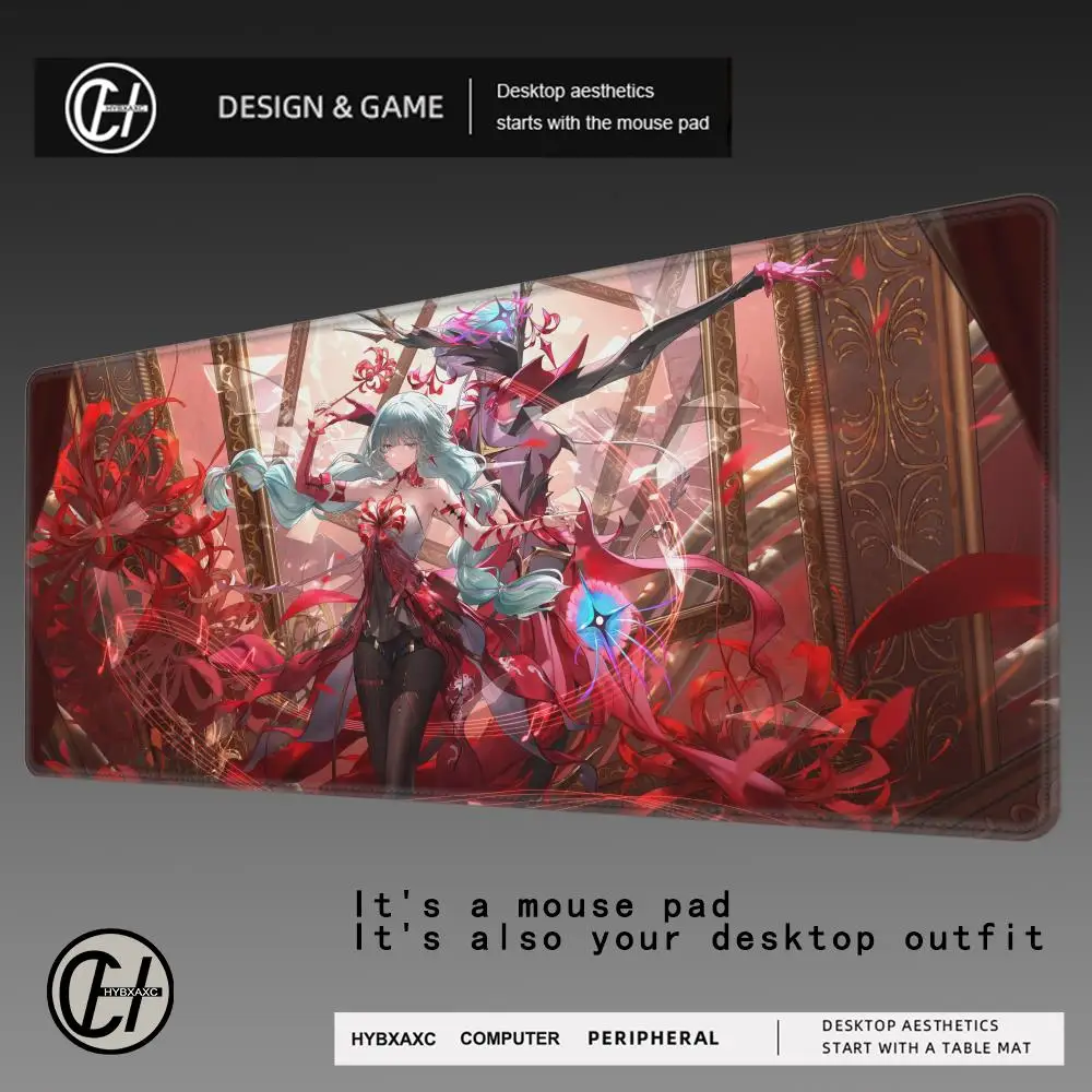 

HD Printing Wuthering Waves Camellya Mouse Pad Gamer Keyboard Mat Gaming Desk Protector Laptops Mousepad PC Mousepads HYBXAXC