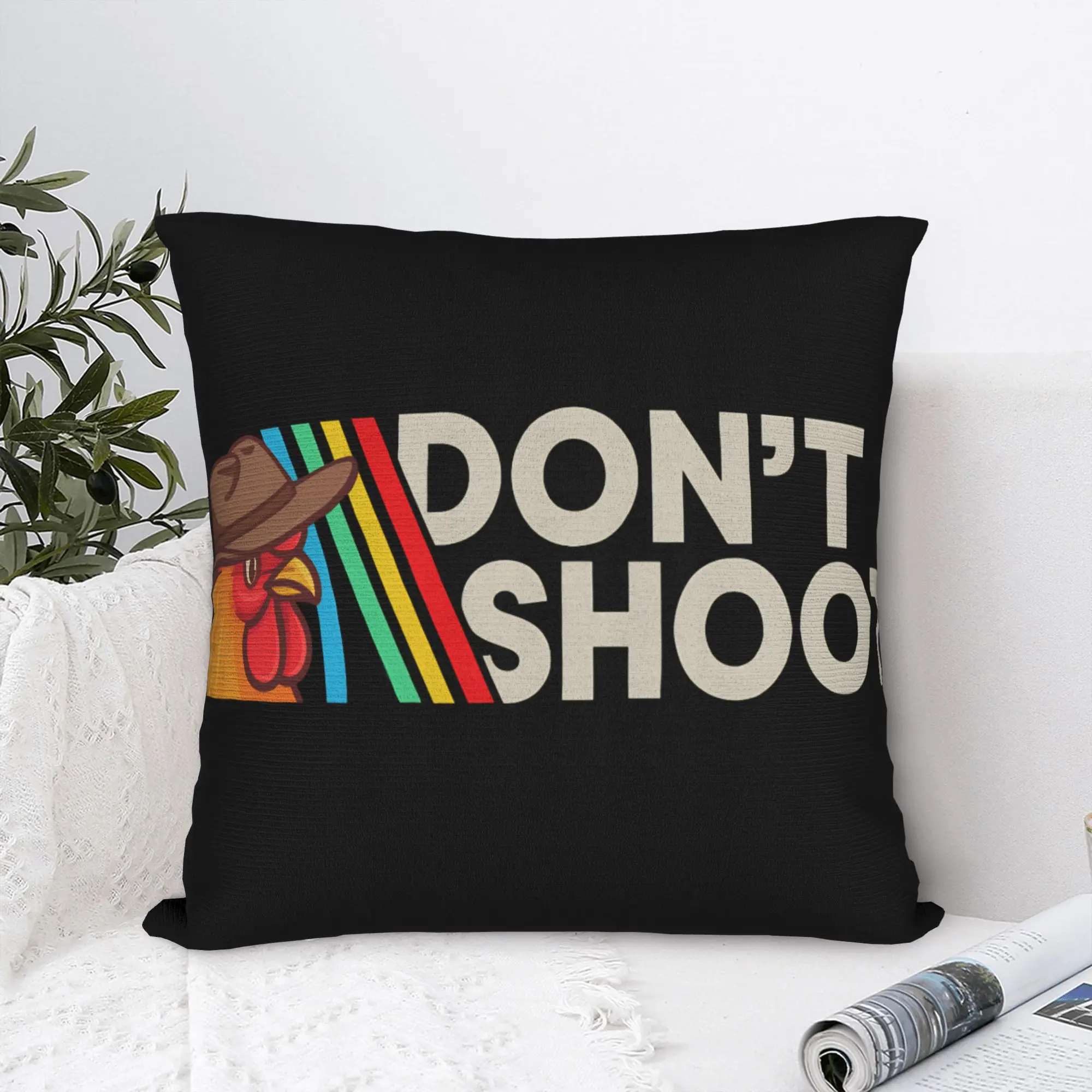 Don't Shoot Pillow Case Arcs Raiders Morden Pillow Cover Comfy Pillowcases For Sofa Home Decoration