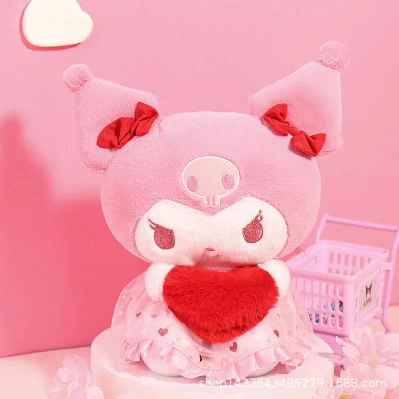 Kawaii Knuffel Sanrio Kuromi Cinnamoroll My Melody Gevulde Pop Leuke Gevulde Dier Kinderen Verjaardagscadeau Zacht Speelgoed voor Kinderen