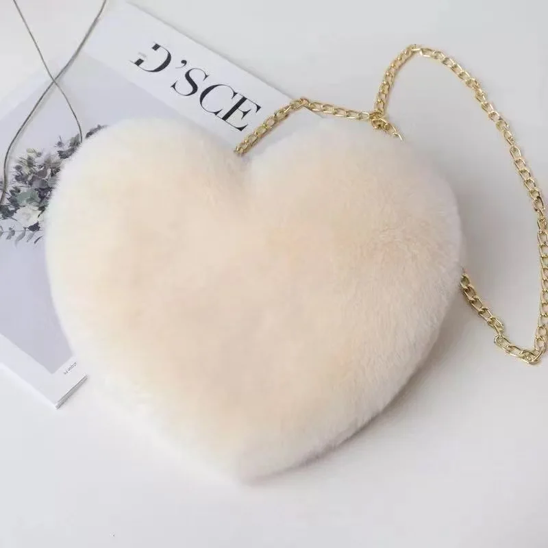 Fashion Plush Chain Crossbody Bags for Woman Shoulder Bags Purse and Handbags Designer Bag Сумка Женская Bolsas Femininas 가방
