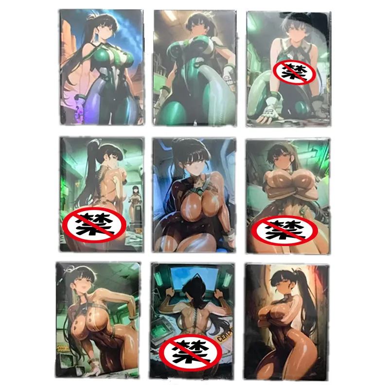 

9 шт./компл., сексуальные карты, ПК, приключенческие игры, меч, звезда, аниме, телесная карта 18+ ACG, богиня, комиксы для взрослых, коллекция игр, карточные игрушки, подарки