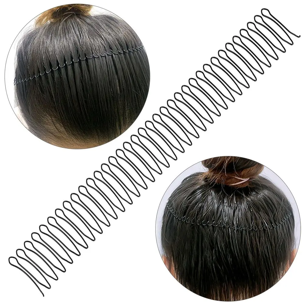 Easy to Use Durable Material U Shape Hair Finishing Fixer Comb Hair Finishing Clip Hairstyle Fixed Baby Hair Tame