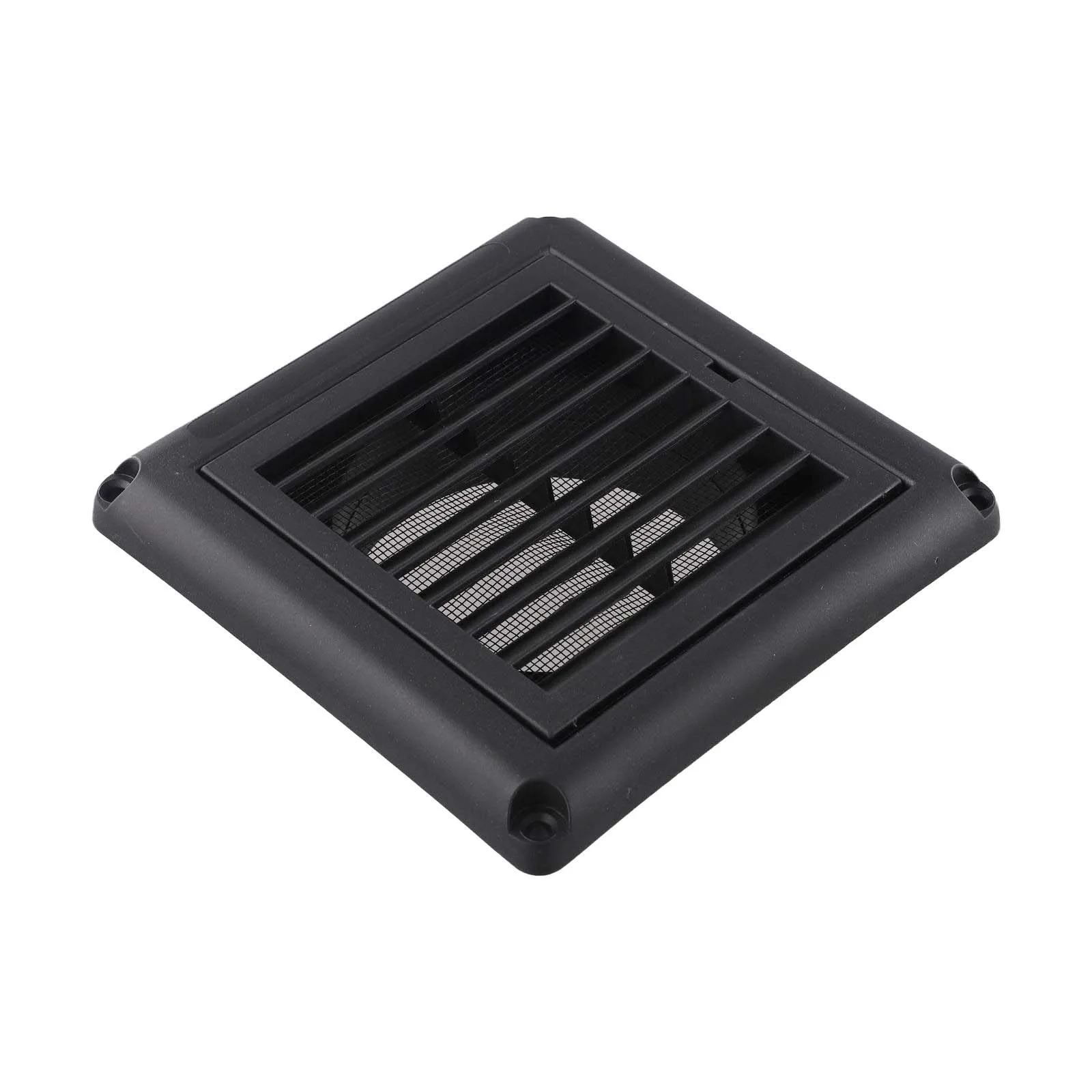 5 Inches Black Plastic Vent Plastic Air Vent Versatile Installation Vent Vent Ventilation Efficient Airflow Optimal Ventilation