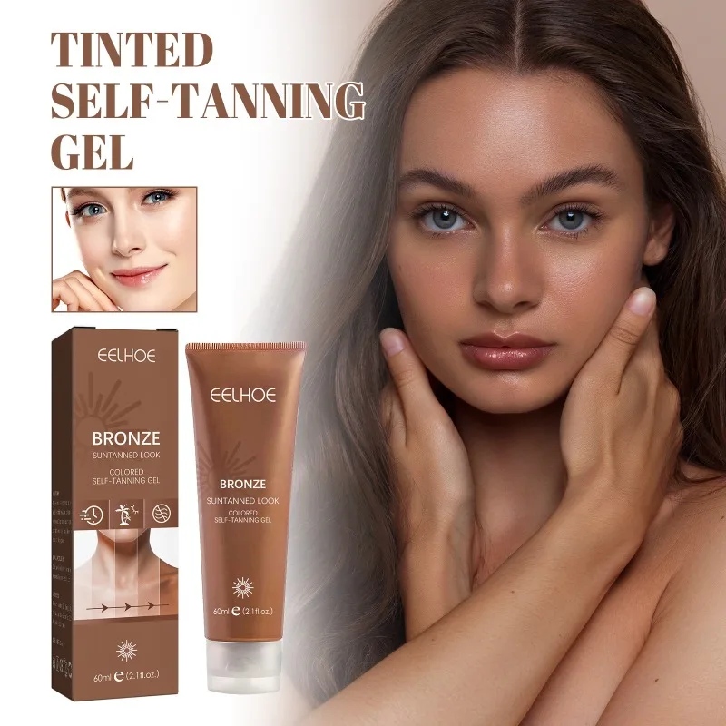 Self Tanning Lotion Summer Beach Outdoor Effective Helping Tanning Wheat Bronze Moisturizing Skin Face Body Accelerator Lotion