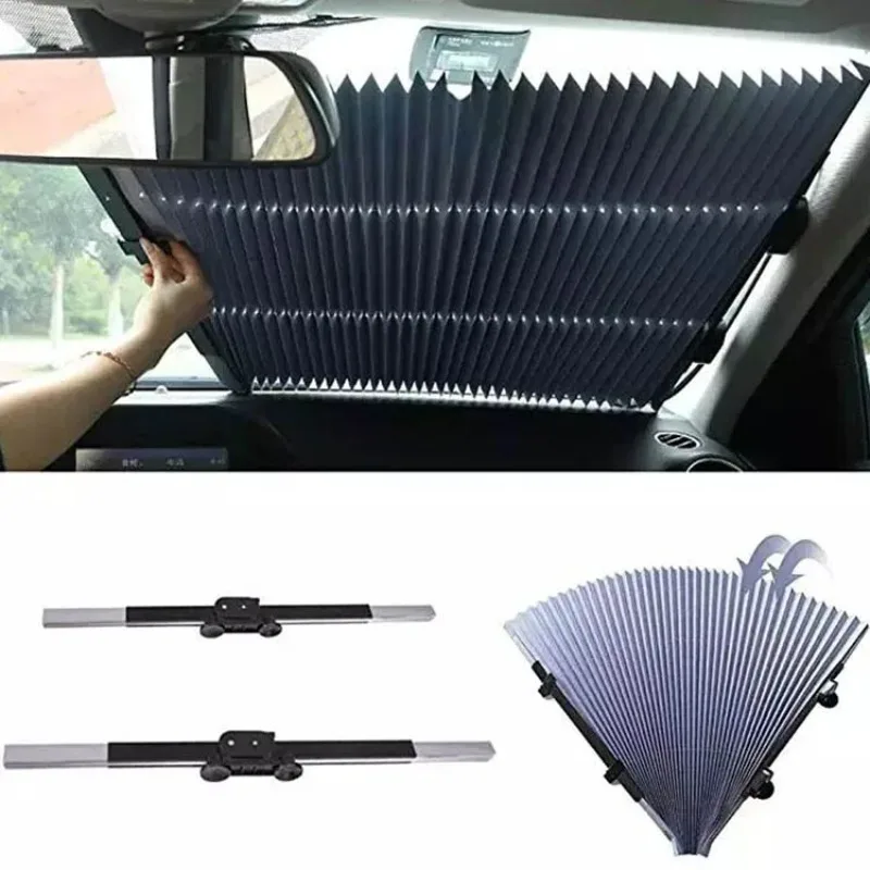 Car Shade Scalable New Universal Foldable Window Shade Curtain Screen