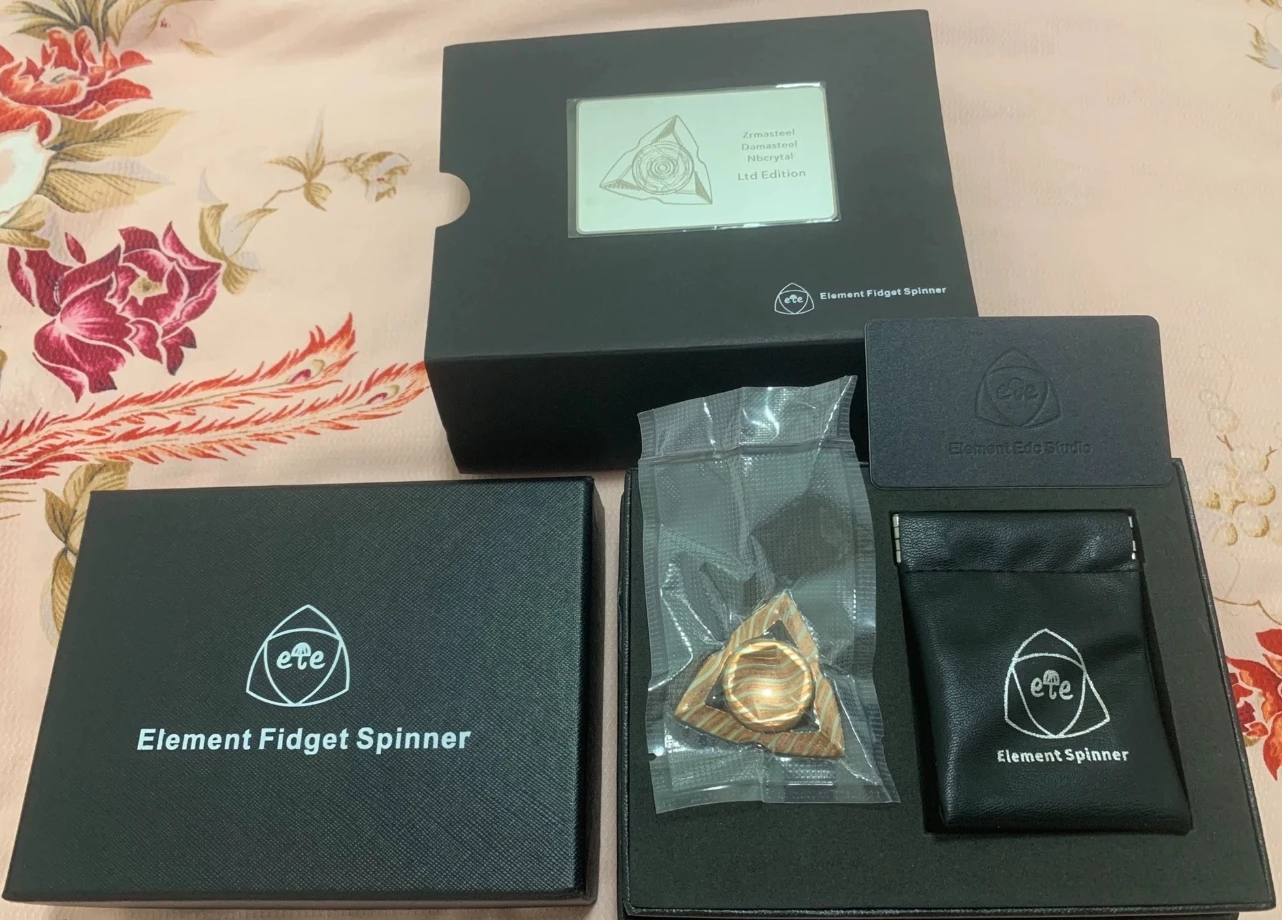 EDC Ele Bronze Horse Phoenix spinner ปลายนิ้วไจโรสโคปของเล่นบีบอัด