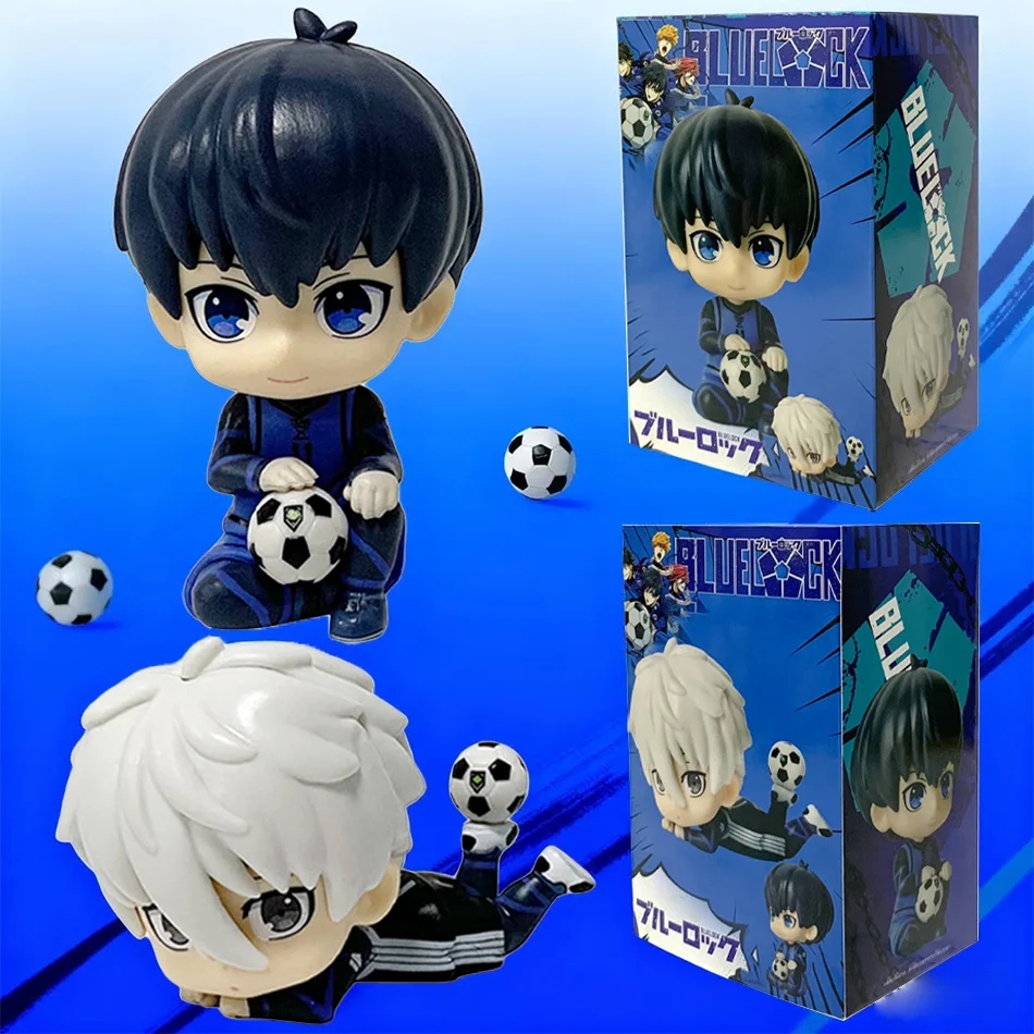 

НОВЫЙ синий замок Kawaii Nagi Yisagi Isagi Yoichi сидящая фигурка кукла настольная модель аниме периферийные устройства креативный подарок на день рождения