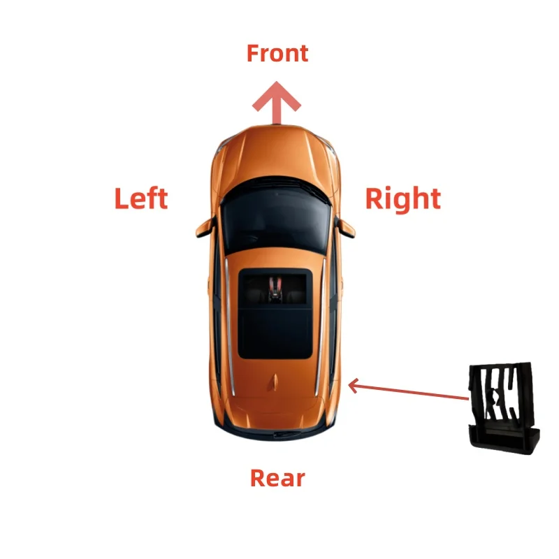 Applicable To Faw Besturn T99 Roof Weatherstrip End Cap / Front Left / Front Right / Rear Left / Rear Right / Auto Parts