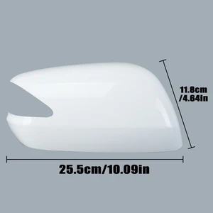 غطاء درع مرآة الرؤية الخلفية لهوندا فيت جاز 2008 2009 2010 2011 2012 2013 GE6 GE8 غطاء مبيت مرآة الباب أسود أجزاء Atuo 6 إطار باب مبيعات رئيسي هوندا فيت 2008 - No3