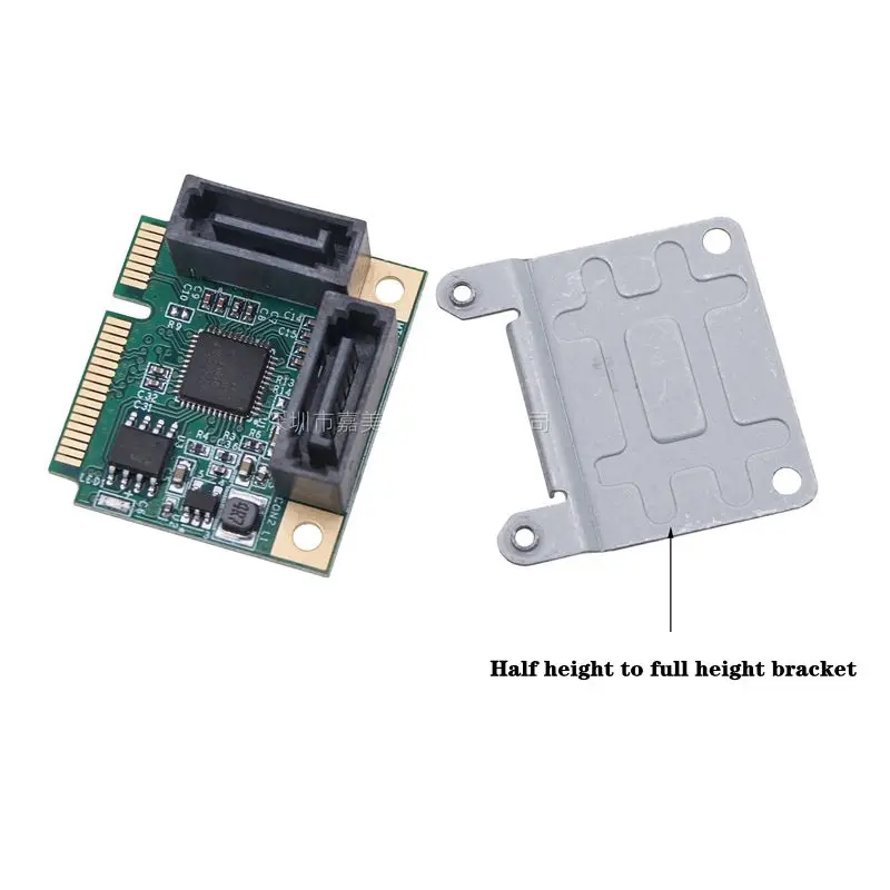 Mini PCI-E To SATA3.0 Expansion Card Sata Serial Port Card Mini PCI-E Hard Disk Expansion Card 2-Port 4-Port