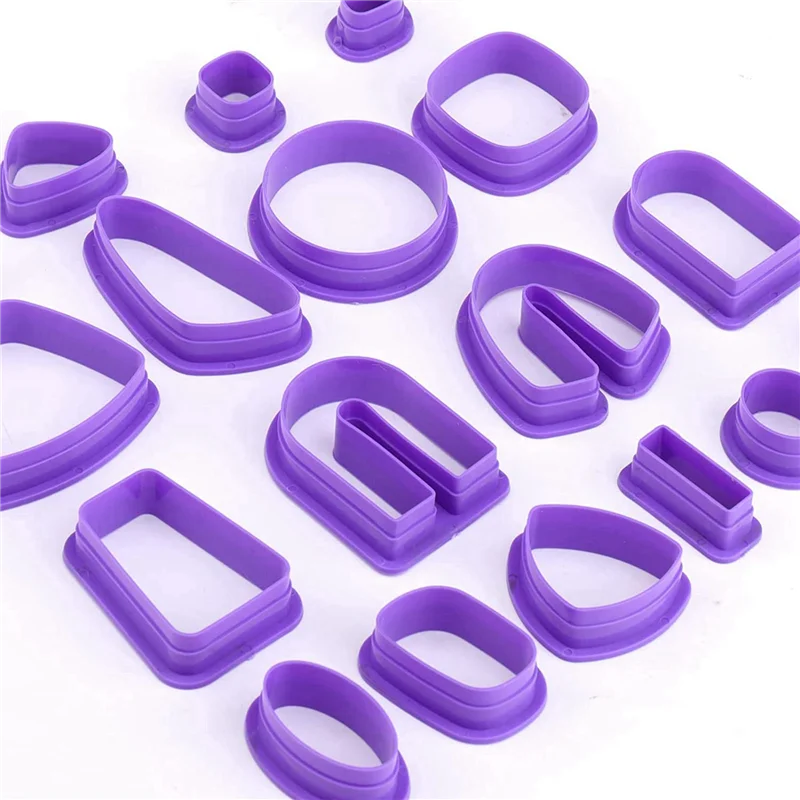 

SYW-236 PCS Earring Clay Cutter Jewelry DIY Trend Earring Polymer Mold With Ear Hook Jam