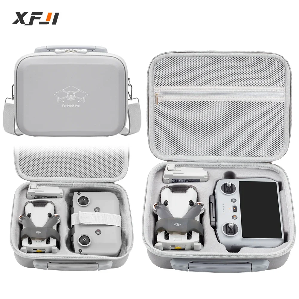 Shoulder Bag for DJI Mini 4 Pro Storage Case Drones Accessories Handbag DJI Mini 4 Pro Suitcase Hardshell Anti-fall Carrying Box