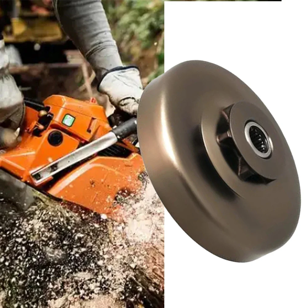 Metalowa zębatka piły łańcuchowej 11*11*5cm dla-Dolmar PS 32 HP-35 HP-3400 PS 3410 ostrza do pił łańcuchowych części zębate części do narzędzi ogrodowych