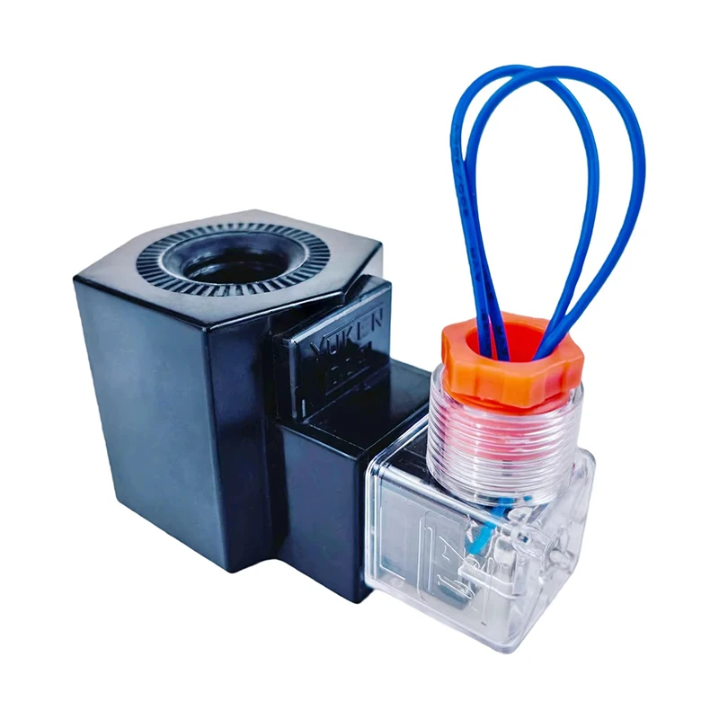 Yuken Hydraulic Solenoid Valve Coil Control Valve 24V Inner Diameter 19mm Height 52mm MFZ9A-20(26)YC