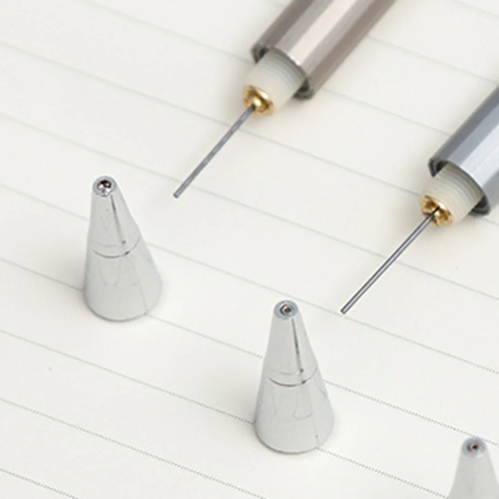 15Pcs Student Mechanical Pencil Set Retractable Tip for Exam Writing Drawing Drafting 0.7mm Refill Included
