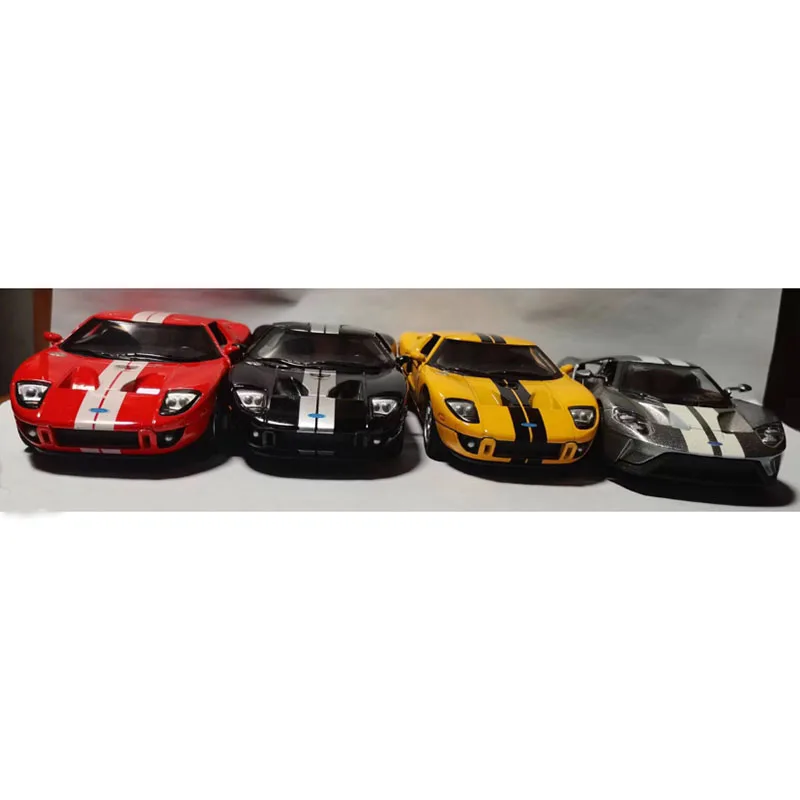 1:36 2006 Ford GT Legierung Spielzeug auto Modell Druckguss Simulation Metall Modell Spielzeug auto Sammlung zurückziehen