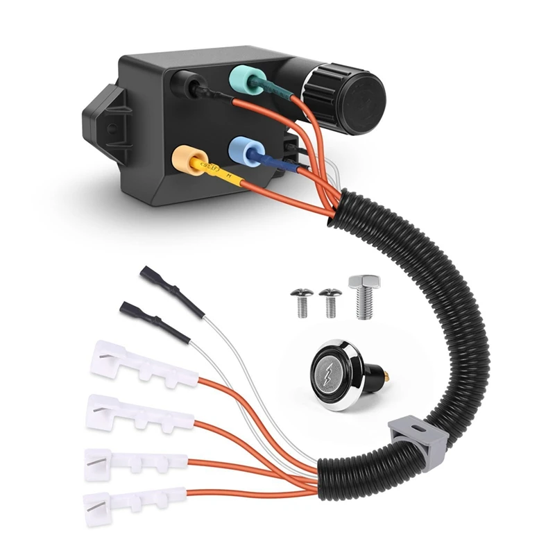 BBQ Grill Ignitor Kit Replacement Parts Ignitor Switch With Wires For Weber For Genesis II 410/210 Series Gas Grill