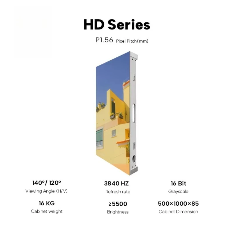 Outdoor P1.5 P1.9 P2.6 P3.9  Video Wall Panel School Advertising 3D  Display Screen High Resolution Outdoor  Display