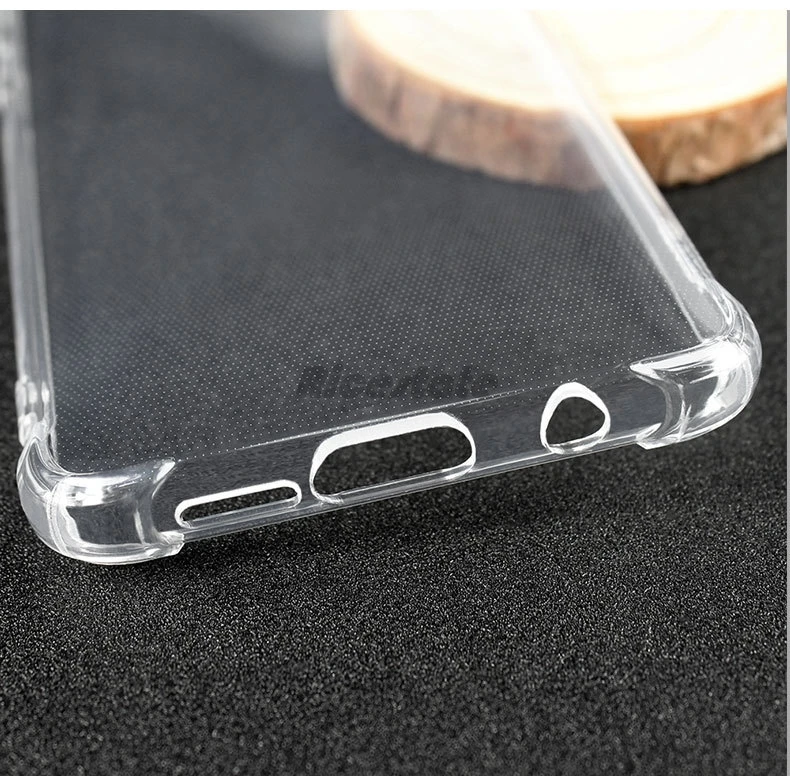 For Redmi Note 8 Pro Anti-shock Case for Xiaomi Redmi Note 8 Note8 Pro Transparent Soft TPU Dropproof Shockproof Clear Case